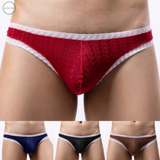 GORGEOUS~Sexy Solid Underwear Sexy Style Solid Color Low Waist Men Thong Briefs