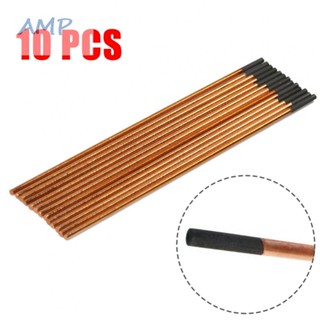 ⚡NEW 8⚡Carbon Rods 10pcs Air Electrode Gouging Carbon Copperclad Molten Metal