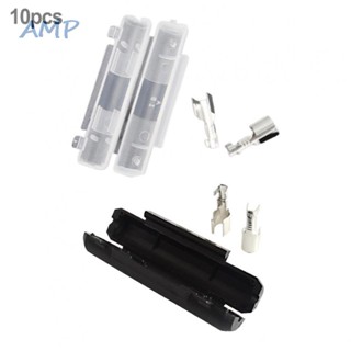 ⚡NEW 8⚡Fuse Holder Flip Peanut Push Fit Type Set Supplies White Wrap Accessories