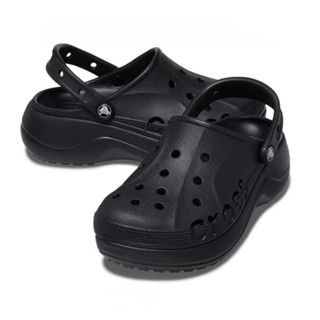 Crocs baya รองเท้าแพลตฟอร์ม สไตล์ใหม่ สําหรับผู้หญิง 208760