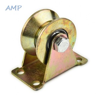 ⚡NEW 8⚡High Quality Channel Wheel Pulley Metalworking Replacement Rigid Wheel