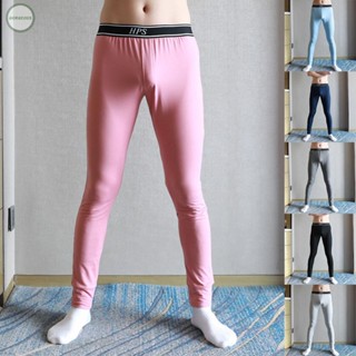 GORGEOUS~Mens Long Underwear Soft Elastic Sports Legging Pants Trousers Thermal Pajama