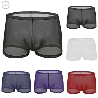 GORGEOUS~Underwear Boxer Brief Breathable Lingerie Low Waist Panties Quick Drying