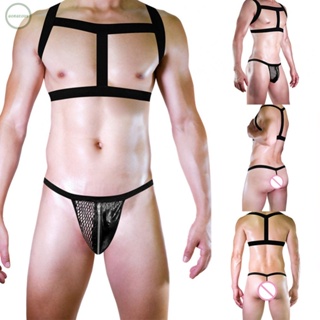 GORGEOUS~Underwear Breathable Chest Harness Costume Elastic Lingerie Mens Underwear