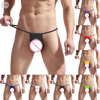 GORGEOUS~Men Enhance Pouch Thong Bikini G-String Minikini Tanga Posing Underwear T-back