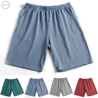 GORGEOUS~Casual Mens Middle Waist Boxer Shorts Cotton Pajama Bottoms Red/Gray/Blue/Green