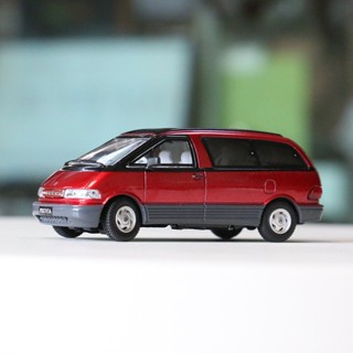 Gcd โมเดลรถยนต์ Toyota Previa 1st Generation Bullet Head Diecast 1:64 ของเล่น ของขวัญวันเกิด สําหรับเด็กผู้ชาย