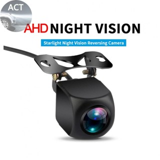 กล้องถอยหลัง 170° Ahd HD 1080P โคมไฟสแตนเลส วิสัยทัศน์กลางคืน