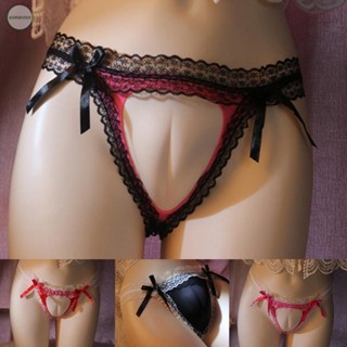 GORGEOUS~Sexy Sissy Pouch Panties Mens Sheer Lace G-String Underwear Lingerie Thongs