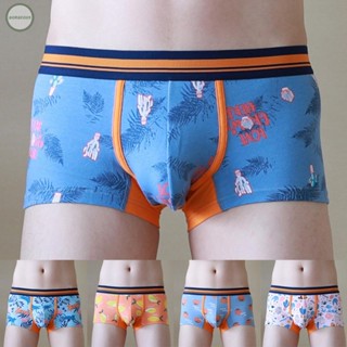 GORGEOUS~Mens Underwear Panties Pants Plus Size Printed Seamless Shorts Stretch