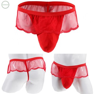 GORGEOUS~Underwear Free Size Lingerie Underwear Men Sexy Thong Underwear Sexy Mens Brief