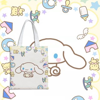 กระเป๋าสะพายไหล่ ผ้าแคนวาส ลายการ์ตูนอนิเมะ Class Merchandise Sanrio Dog น่ารัก แบบพกพา