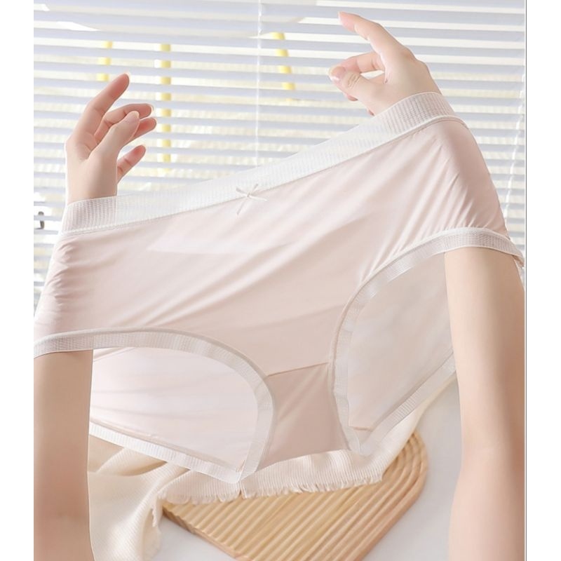 กางเกงในผ้าบาง CHACHA  ผ้าเย็นแห้งไว สวมใส่สบายเนื้อยืดหยุ่นไม่บีบรัด