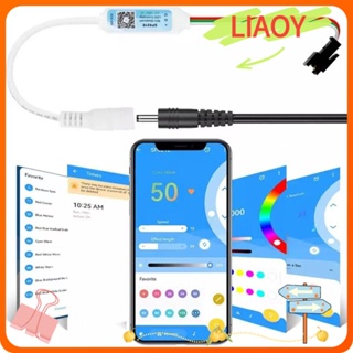 Liaoy ตัวควบคุมสายไฟ LED SP621E DC5-24V 3 พิน สําหรับ WS2812B WS2811