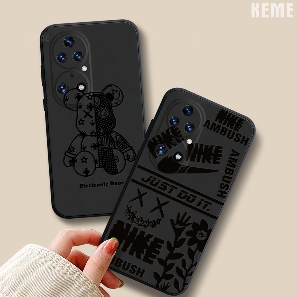 เคส Huawei P50 / P50E / P50 PRO พิมพ์ลายหมีไฟฟ้า