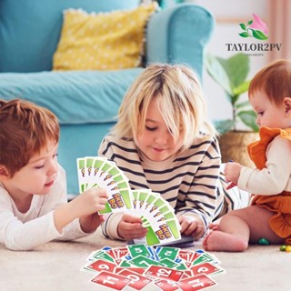 Taylor2pv การ์ดเกม SKIP BO เหมาะสําหรับผู้เล่น 2-6 คน การ์ด 162 ใบ เกมการ์ดกักเก็บเสียง UN SKIP BO เกมกระดานสําหรับครอบครัว