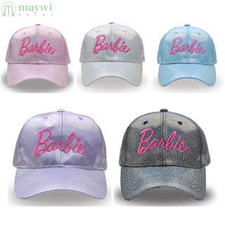 Maywi หมวกเบสบอลลําลอง ปักลายตัวอักษร Baibie สามารถปรับได้ แฟชั่นกลางแจ้ง