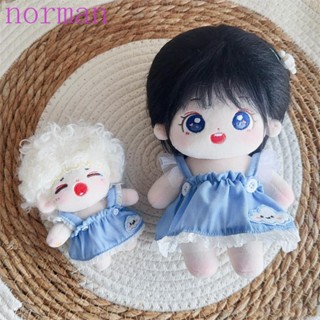 Norman สายคล้องตุ๊กตา ผ้าฝ้ายยีน น่ารัก Diy อุปกรณ์เสริม สําหรับตุ๊กตาคาวบอย