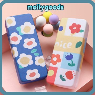 Moilyhd เคสแว่นตา แบบพกพา รูปแบบแว่นตา ป้องกัน