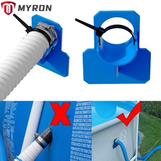 Myron อะแดปเตอร์ท่อน้ําสระว่ายน้ํา พร้อมสายเคเบิลผูกพื้น สําหรับ Intex