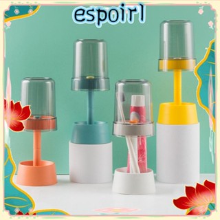 Espo ชั้นวางแก้วแปรงสีฟัน น้ํายาบ้วนปาก แบบสร้างสรรค์ สําหรับครัวเรือน