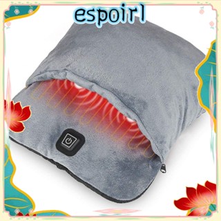 Espo แผ่นทําความร้อน USB ทําความร้อน แบบชาร์จไฟ สําหรับนวดเท้า