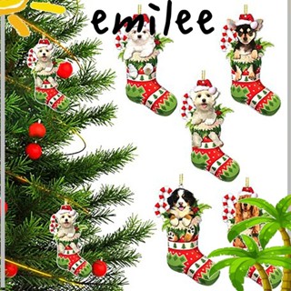 Emilee ตุ๊กตาเอลฟ์ เพนแดน อะคริลิค สําหรับแขวนตกแต่งต้นคริสต์มาส