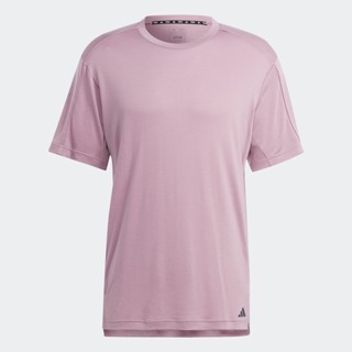 adidas เทรนนิง เสื้อยืดเทรนนิงโยคะ ผู้ชาย สีชมพู IP2363