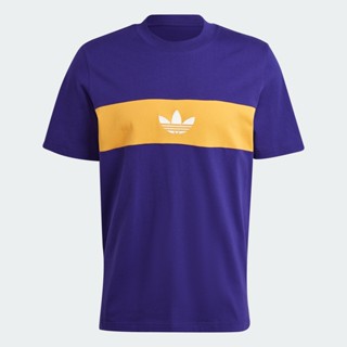 adidas ไลฟ์สไตล์ เสื้อยืด NY Cutline ผู้ชาย สีม่วง IJ5959