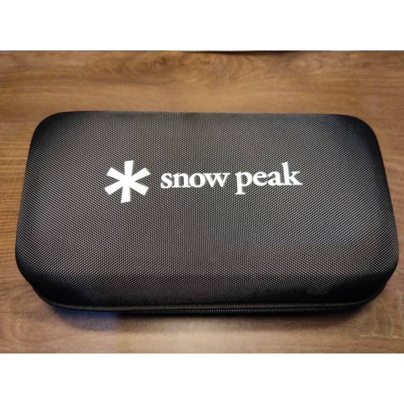 กระเป๋าเก็บเทปคาสเซ็ต SNOW PEAK gs600 Brs99 แบบหนา ป้องกันการชน สําหรับตั้งแคมป์กลางแจ้ง