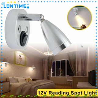 Lontime โคมไฟอ่านหนังสือ LED สวิตช์ไฟในร่ม โคมไฟอลูมิเนียม สําหรับเรือ