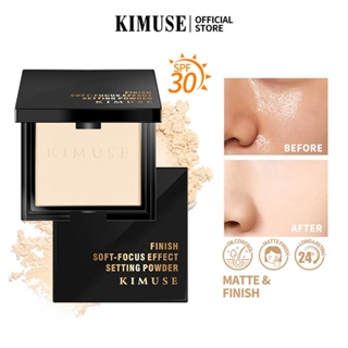 Kimuse แป้งฝุ่น คอนซีลเลอร์ ควบคุมความมัน ป้องกันเหงื่อ สําหรับแต่งหน้า