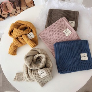 Mioshop ผ้าพันคอเด็ก น่ารัก นุ่ม อบอุ่น
