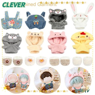 Clever ชุดเสื้อผ้าตุ๊กตา กางเกง ผ้าฝ้าย 20 ซม. DIY