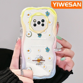 เคสโทรศัพท์มือถือใส แบบนิ่ม ลายดอกเดซี่ กันกระแทก สําหรับ Xiaomi Poco X3 NFC Poco X3 Pro Poco X3 GT Poco X4 NFC X4 GT M3 F4