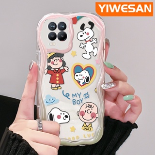 เคสโทรศัพท์มือถือแบบนิ่ม ใส กันกระแทก ลายการ์ตูนสนูปปี้ สําหรับ Realme 8 5G 8s 5G Q3i V13 5G Narzo 30 Q3