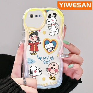 เคสมือถือ แบบนิ่ม แบบใส ลายการ์ตูนสนูปปี้ กันกระแทก สําหรับ Realme C2 C2S OPPO A1K