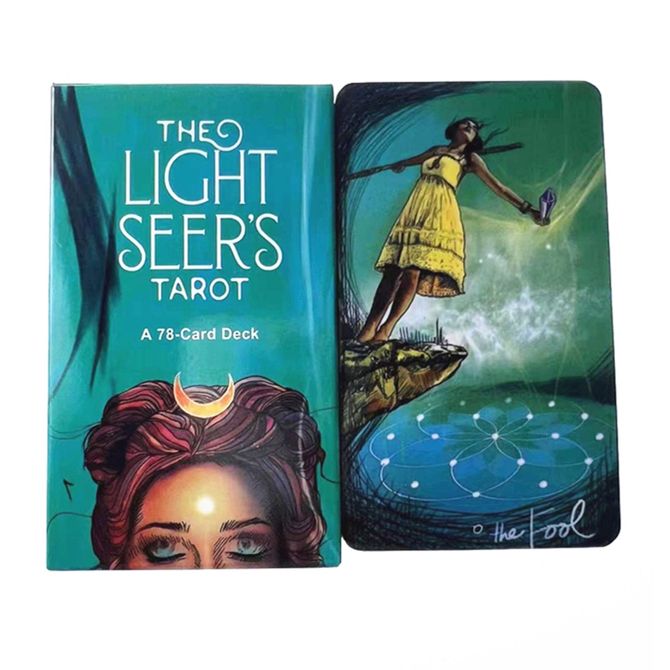 The Light Seers Tarot Desk Card Oracle Divination Game Deck Party Astrology Cards Oracle Cards Game for Women Girl Tarot