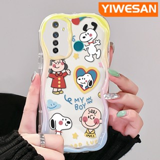 เคสมือถือ แบบนิ่ม แบบใส ลายการ์ตูนสนูปปี้ กันกระแทก สําหรับ Realme 5 5i 5s 5 Pro 6i Narzo 20A Q