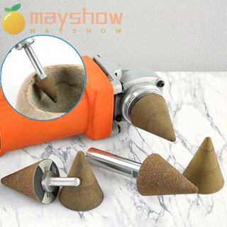 Mayshow เพชรถักล้อขัดเครื่องมือลบคมบิตแกะสลักหินเคาน์เตอร์ซิงค์