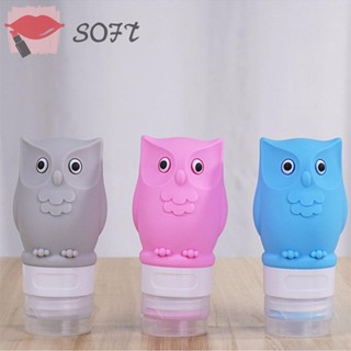 ขวดบีบซิลิโคน แบบพกพา ขนาด 60 มล. สําหรับใส่แชมพูล้างมือ