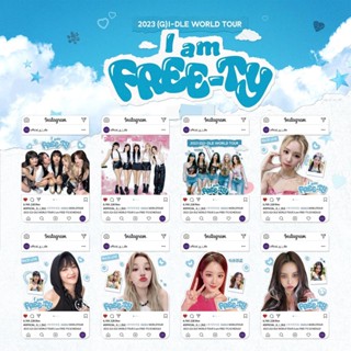 อัลบั้มใหม่ Kpop (G) I-DLE Turbocard I Feel Cute Compilation Collection Pvc Card Series สําหรับสะสม