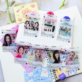 โปสการ์ด PVC ใส I-DLE I FEEL New Album YUQI SHUHUA SOYEON MIYEON MINNIE GIDLE Kpop 8 ชิ้น ต่อชุด