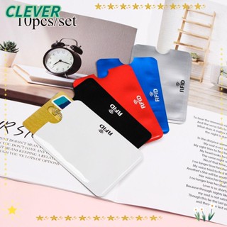 Clever ซองใส่บัตรธนาคาร ป้องกันการโจรกรรม 10 ชิ้น