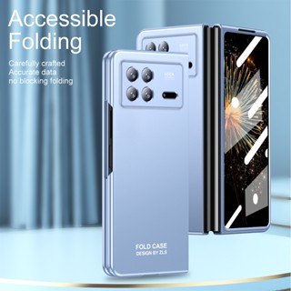 เคสแข็ง PC ป้องกันกล้อง กันกระแทก กันลายนิ้วมือ สําหรับ Xiaomi Mix Fold 3 3 5G