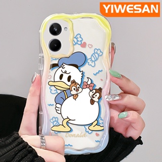 เคสโทรศัพท์มือถือ ซิลิโคนใส กันกระแทก ลายการ์ตูนโดนัลด์ดั๊กน่ารัก สําหรับ Realme 10