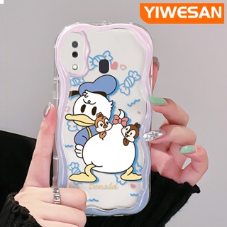 เคสโทรศัพท์มือถือ ซิลิโคนใส กันกระแทก ลายการ์ตูนโดนัลด์ดั๊กน่ารัก สําหรับ Samsung galaxy A30 A20 A31 A32 M10s