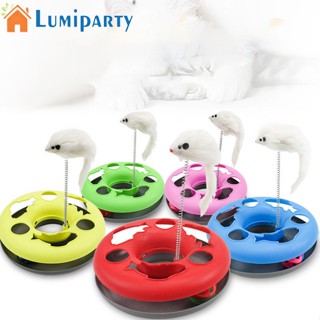 Lumiparty ของเล่นลูกบอล ทรงกลม พร้อมลูกบอล สําหรับสัตว์เลี้ยง แมว