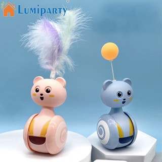 Lumiparty ของเล่นสัตว์เลี้ยง ลูกแมว แบบโต้ตอบ กันกัด อุปกรณ์เสริม สําหรับแมว