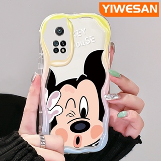 เคสซิลิโคนนิ่ม แบบใส ลายการ์ตูนมิกกี้เมาส์ สําหรับ Xiaomi 10T Pro Poco F3 Poco F4 Redmi K50 K40 Pro K40s